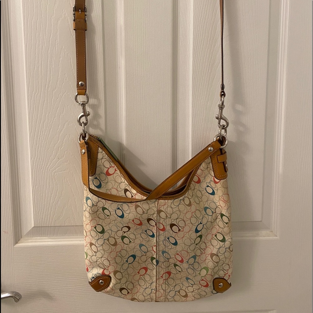 Coach leather bag